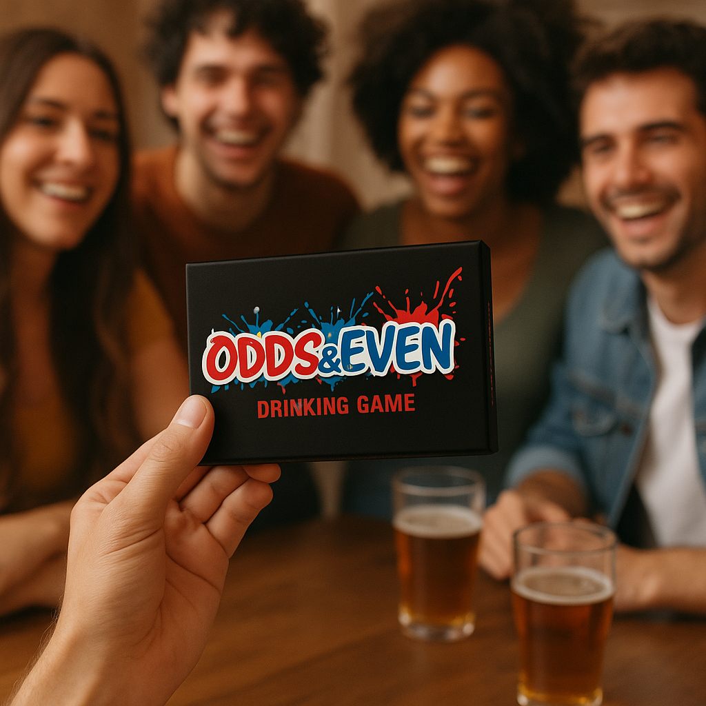 Odds & Even Drinking Card Game (Pre-Order)